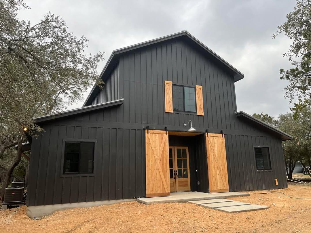 Chance Leigh custom legacy estate featuring native stonework in Georgetown Texas