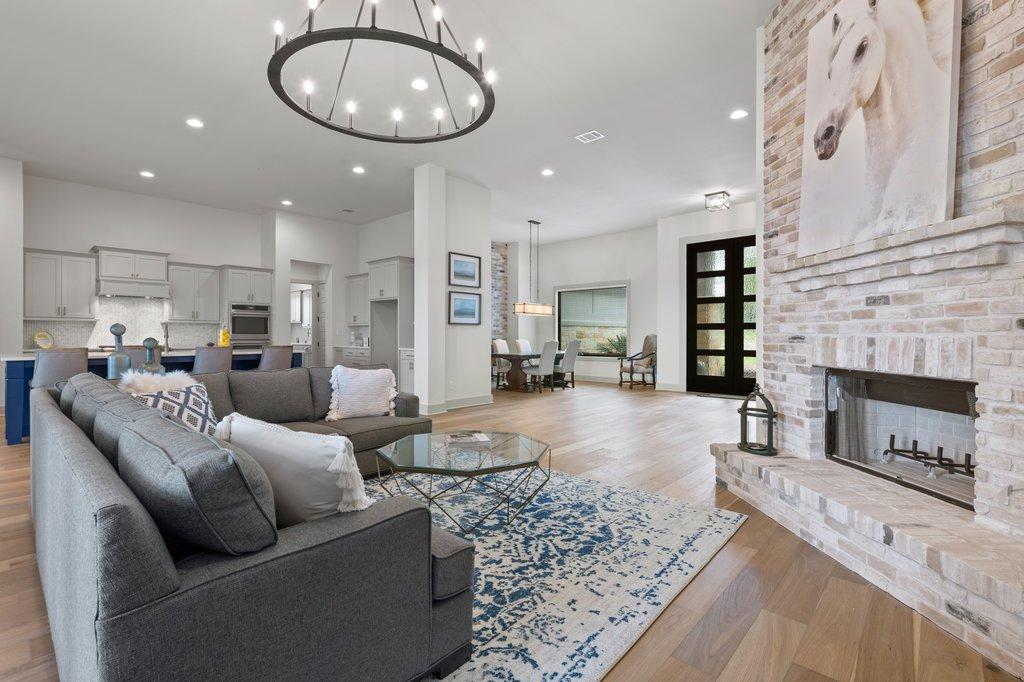 Custom living room 4 of 24 — Georgetown, TX by Chance Leigh Custom Homes
