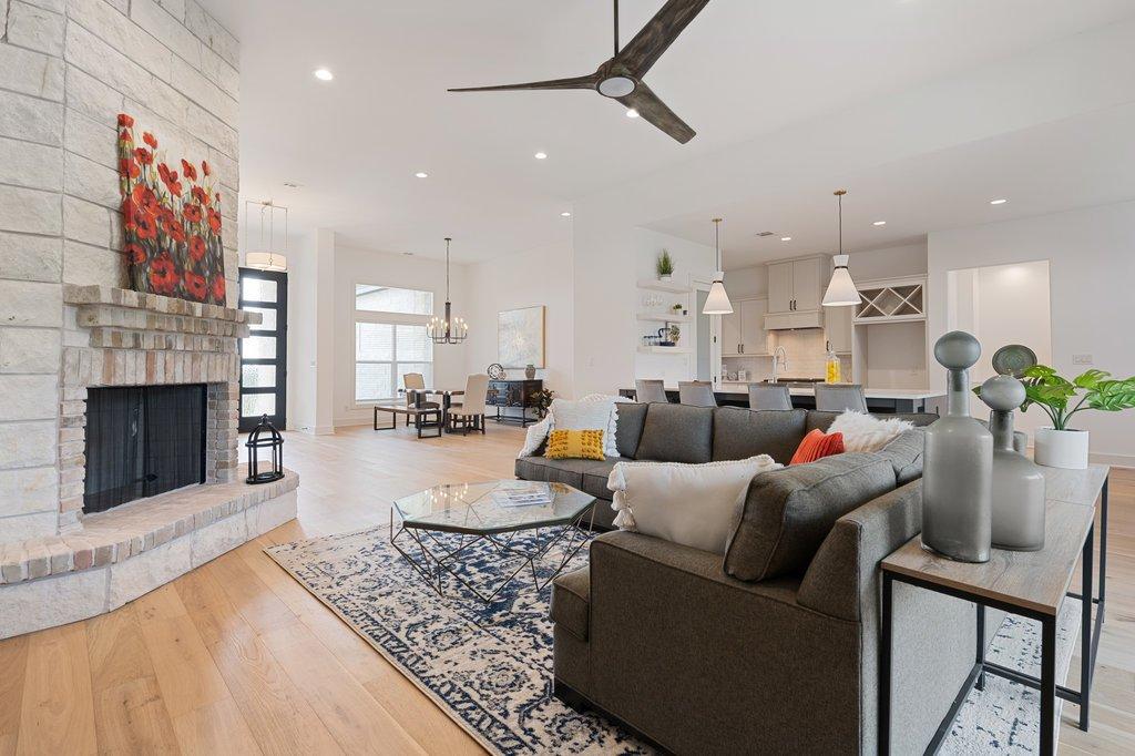 Custom living room 7 of 24 — Georgetown, TX by Chance Leigh Custom Homes