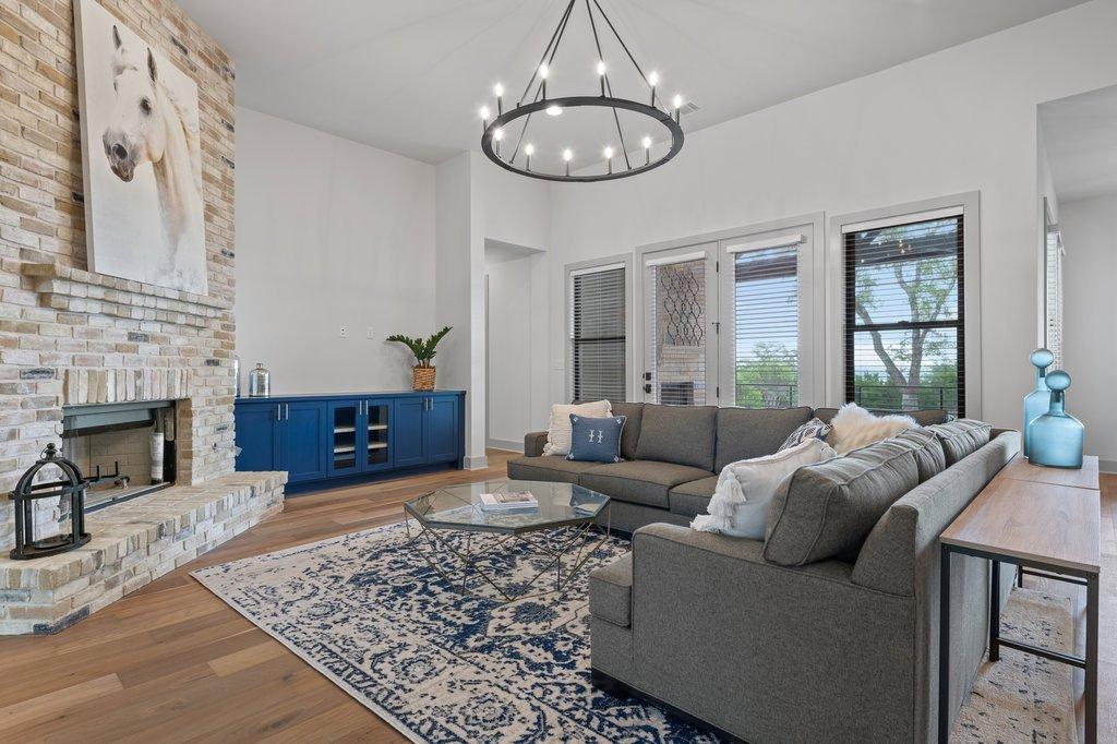 Custom living room 14 of 24 — Georgetown, TX by Chance Leigh Custom Homes