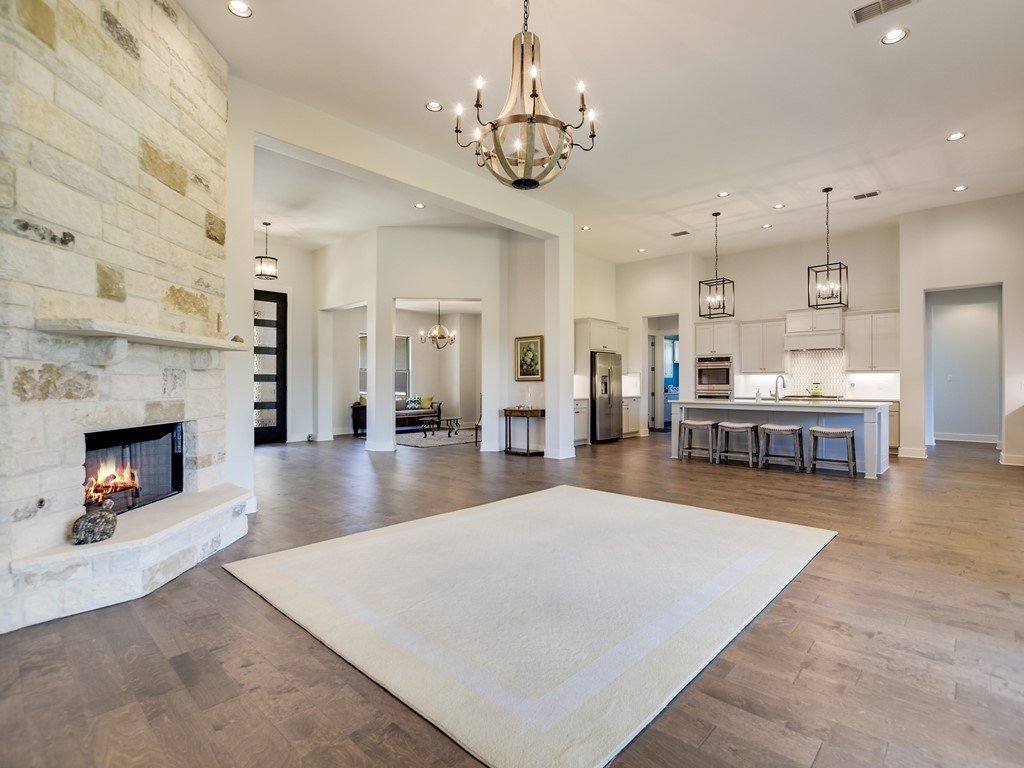 Custom living room 15 of 24 — Georgetown, TX by Chance Leigh Custom Homes