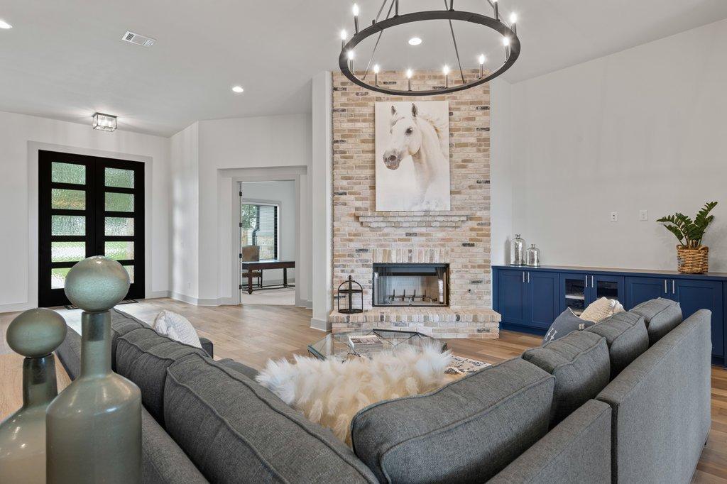 Custom living room 17 of 24 — Georgetown, TX by Chance Leigh Custom Homes