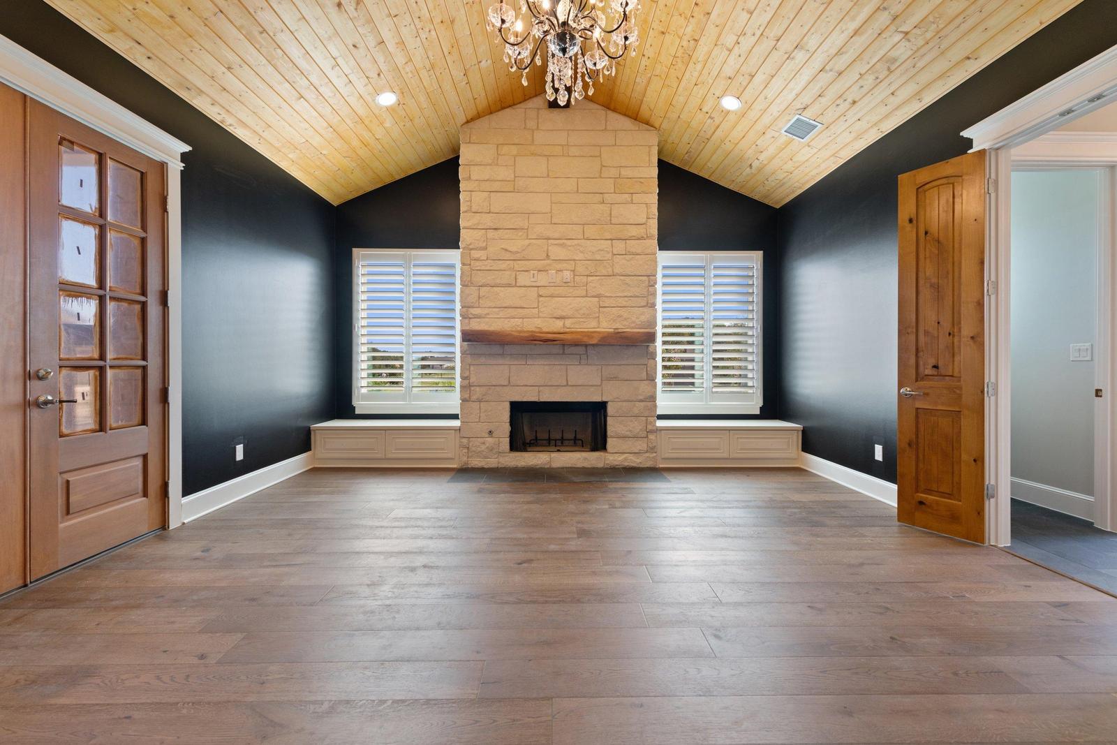 Custom living room 19 of 24 — Georgetown, TX by Chance Leigh Custom Homes